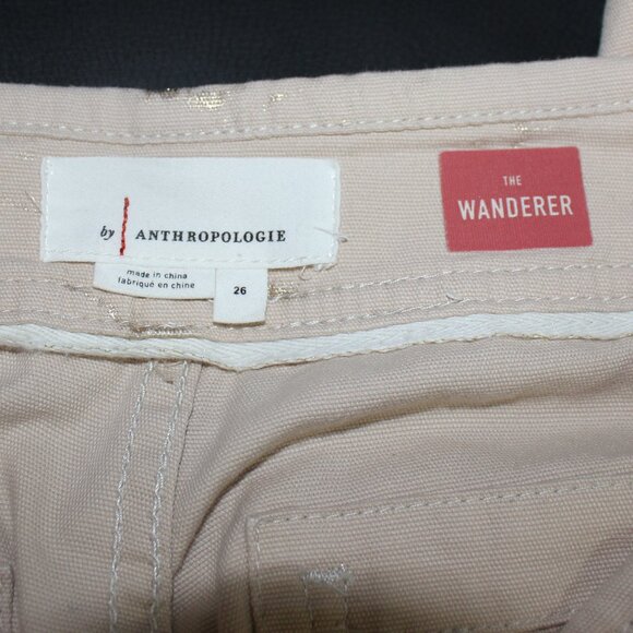 Anthropology Pilcro The Wanderer Utility Pants size 26 - Picture 6 of 9